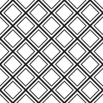 Vector white background with geometric shapes. seamless pattern Illustrazione stock