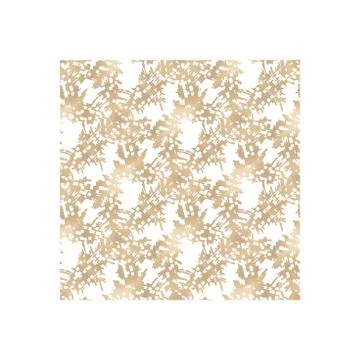 Vector white background with seamless floral ornament. Luxury shiny seamless Illustrazione stock