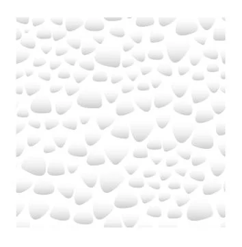 Vector white background with stones. Seamless texture Stock Illustration