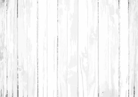 Vector white background with wide wood boards Illustrazione stock