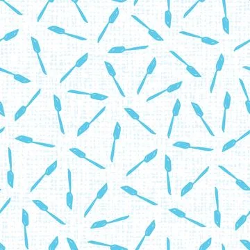 Vector white cake spatula simple seamless repeat pattern with canvas backgrou Stock Illustration