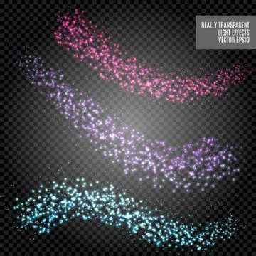 Vector white glitter wave abstract illustration. White star dust trail sparkling Иллюстрация