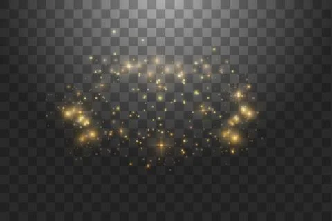 Vector white glitter wave abstract illustration. White star dust trail sparkling Stock Illustration