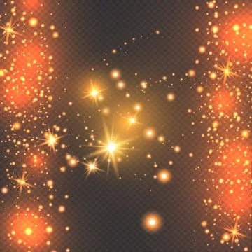 Vector white glitter wave abstract illustration. Stock Illustration