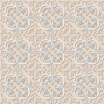 Vector white paper pattern. Stock Illustration