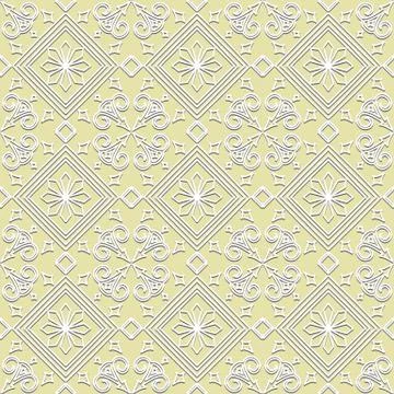 Vector white paper pattern. Stock Illustration