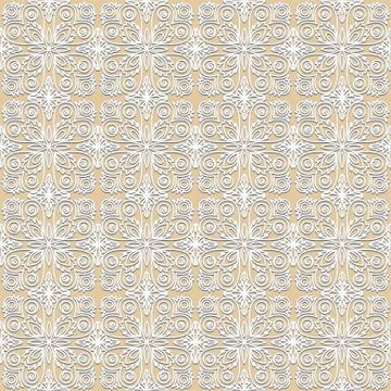 Vector white paper pattern. Stock Illustration