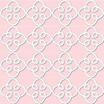 Vector white paper pattern Stock Illustration