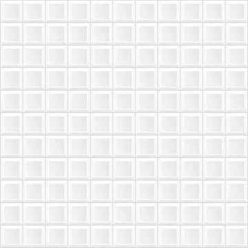 Vector white tile wall Illustrazione stock