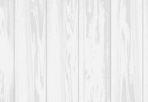 Vector white wood textured background Stock Illustration