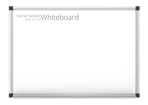 Vector Whiteboard. Stock Illustration