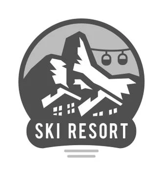 Vector wilderness and nature exploration outdoor vintage emblems mountains, sun 스톡 일러스트
