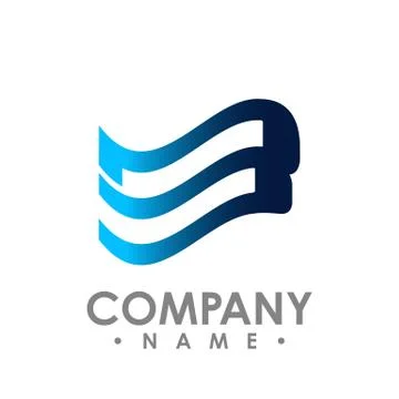 Vector wings logo . Winged logo company and icon wing flying vector design Stock Illustration