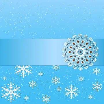Vector winter background with floral elements. Wedding invitation and announc 스톡 일러스트
