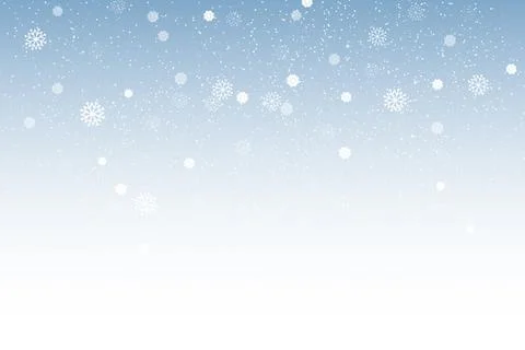 Vector winter background with snowflakes. Celebratory New Year's and Christma Stock Illustration