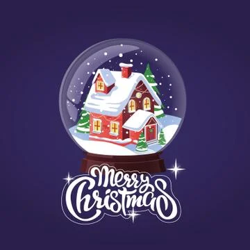 Vector winter balloon for your ideas 스톡 일러스트