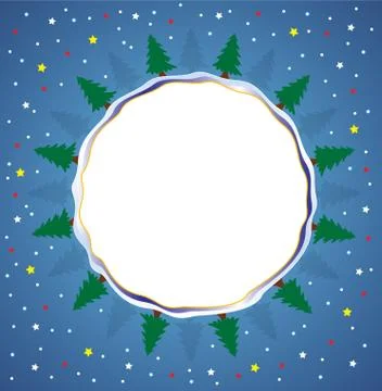 Vector  winter holiday background Stock Illustration
