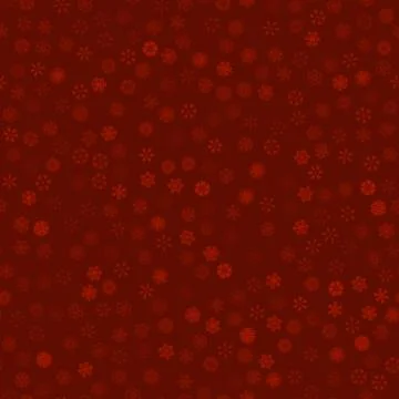Vector winter snow christmas seamless pattern Illustrazione stock