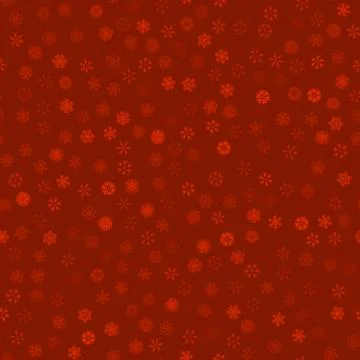 Vector winter snow christmas seamless pattern Stock Illustration