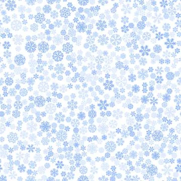 Vector winter snow light seamless pattern Stockillustratie