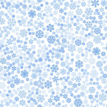 Vector winter snow light seamless pattern Stockillustratie