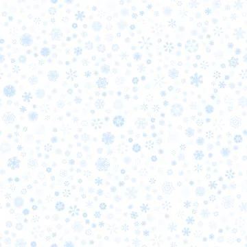 Vector winter snow light seamless pattern Stockillustratie