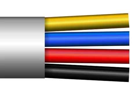 Vector Wire Ilustração Stock