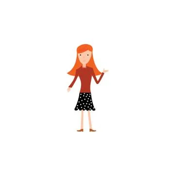 Vector Woman Stock Illustration