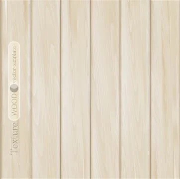 Vector wood background- texture of light brown (beige) wooden planks Illustrazione stock