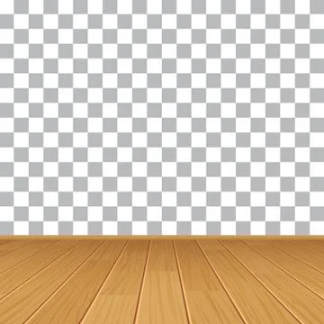 Vector wood table top on isolated background Stock Illustration