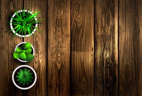 Vector wood texture Stock Illustration