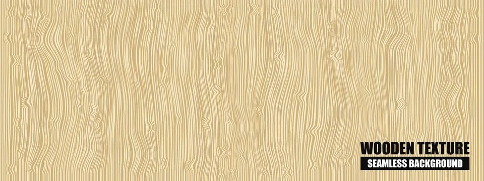 Vector wooden repeatable background. Beige design. Striped wood seamless pattern 스톡 일러스트