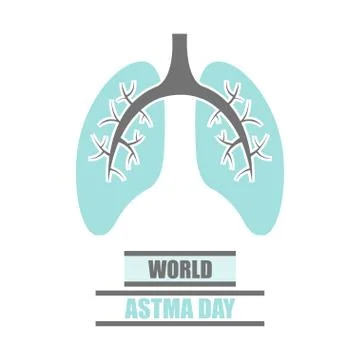 Vector World Asthma Day Stock Illustration