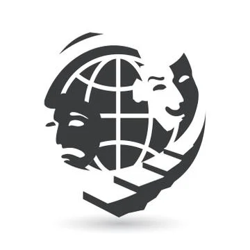 Vector world premiere theater Stock Illustration