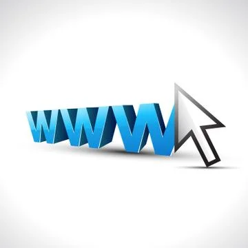 Vector www illustration Stock Illustration