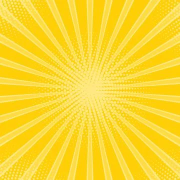 Vector yellow abstract ray background. Light of sunburst. Yellow starburst wi Illustrazione stock