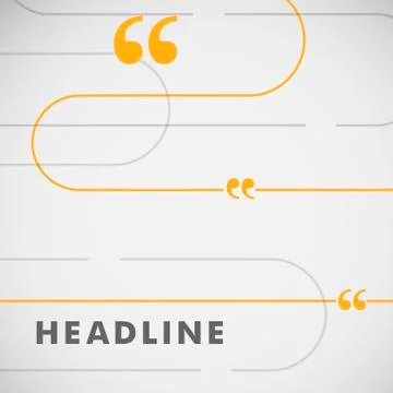 Vector yellow lines on a white background Stock Illustration