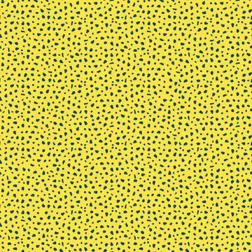 Vector yellow polka dot pattern from moth collection.Suitable for gift wrap,  Stock Illustration