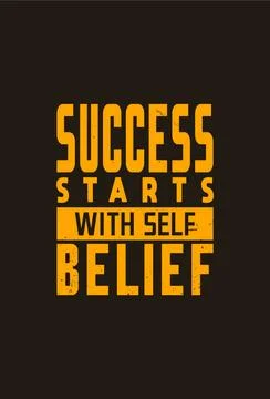 Vector yourself motivational typography t shirt design Illustrazione stock