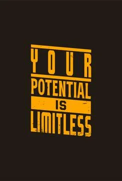 Vector yourself motivational typography t shirt design Stock Illustration