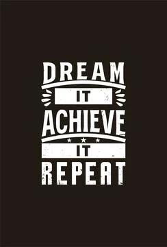 Vector yourself motivational typography t shirt design Illustrazione stock