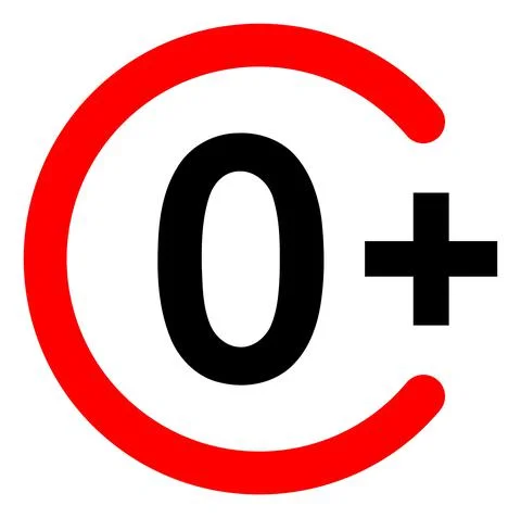 Vector Zero Plus Icon Illustration Ilustración de archivo