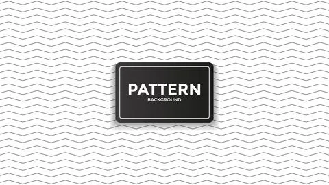 Vector of Zig Zag Pattern. Perfect for background design, additional design, etc Stock Illustration