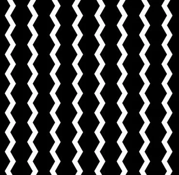 Vector zig zag seamless pattern. 스톡 일러스트