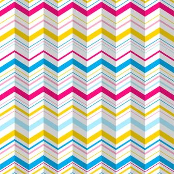Vector zigzag seamless pattern 스톡 일러스트