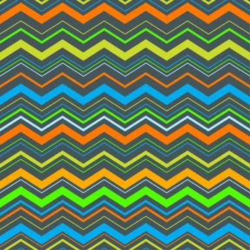Vector zigzag seamless pattern 스톡 일러스트