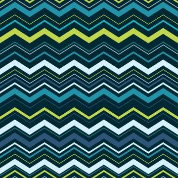 Vector zigzag seamless pattern Illustrazione stock