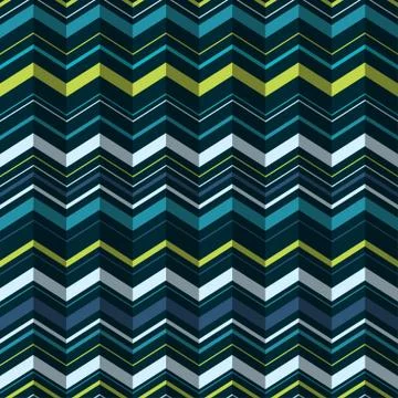 Vector zigzag seamless pattern イラスト素材