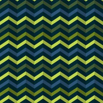 Vector zigzag seamless pattern Stock Illustration