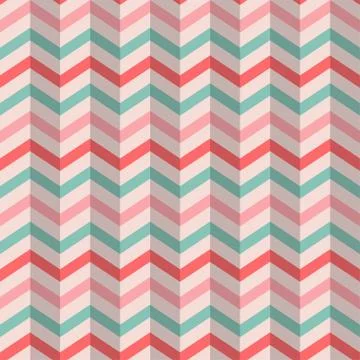 Vector zigzag seamless pattern Stock Illustration